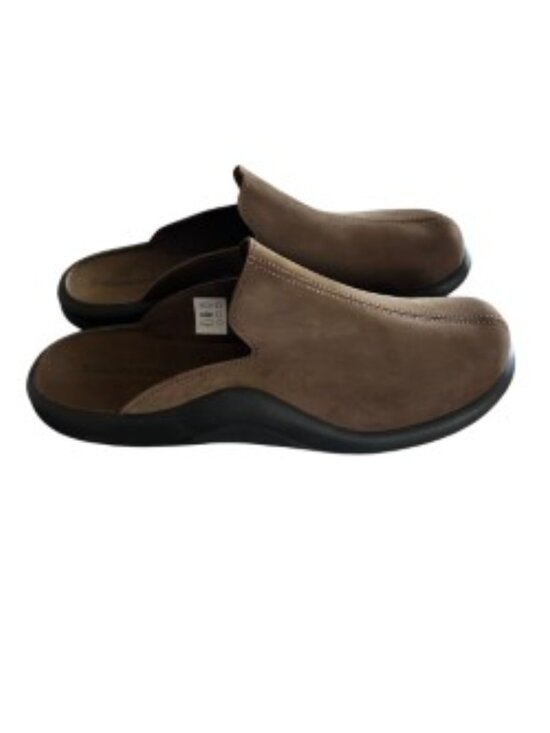 Hammacher Schlemmer Walk On Air Indoor/Outdoor Slip-On Mules 44